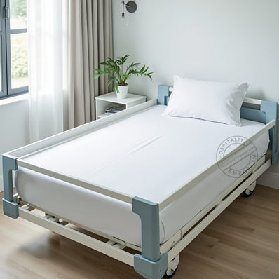 TC-180 FITTED SHEETS Economy "New Era" Import Fabric White FULL sizes Hospitality Beds  Thomaston Mills