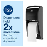 Tork® Twin Toilet Paper Roll Dispenser