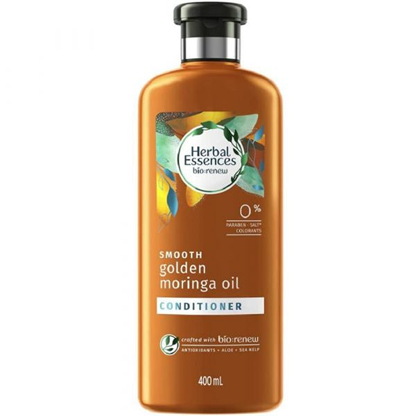 HERBAL ESSENCES Conditioner 400ml Golden Moringa 6/Pack