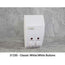 CLASSIC Liquid Bath Amenities Dispenser 2-Chambers color White 1/Pack