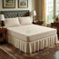 TC-180 FITTED SHEETS percale fabric color Bone size QUEEN Beds Hospitality  Thomaston Mills