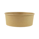 60oz / 1800ml PE Lined 225mm Deli Kraft Paper Container ( Recyclable ) 200 units/ Pack