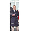 Long Coats Poly Cotton 2 Pockets, 65/35 Twill Fabric Color Navy Available sizes XS-XL (Sold as 6's/ Pack)