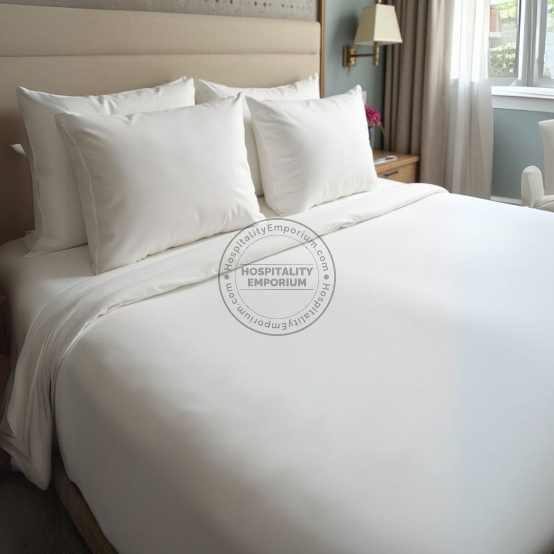 TC-180 FLAT SHEETS percale fabric White TWIN sizes Hospitality Beds Packing 24's/ case Thomaston Mills