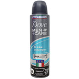 DOVE Spray 150ml Men + Care Clean Comfort