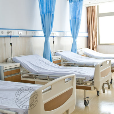 TC-180 FITTED SHEETS Economy New Era Import Fabric White TWIN Healthcare Beds  Thomaston Mills