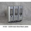 AZAYA Liquid Bath Amenities Dispenser 3-Chambers color Satin Silver 1/Pack