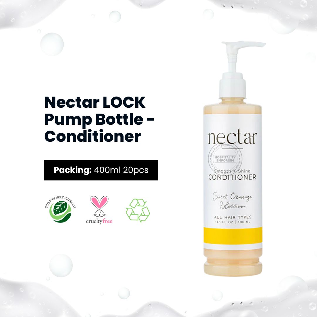 Nectar LOCK Pump Bottle - Conditioner 13.5oz, 400ml