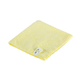 16 Inch X 16 Inch 240 Gsm Microfiber Cloths - 16"L X 16"W color:Yellow /Green/Blue/Red