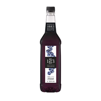 1883 Blueberry Syrup PET cs 6/1 ltr