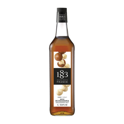 1883 Macadamia Nut Syrup cs 6/1 ltr
