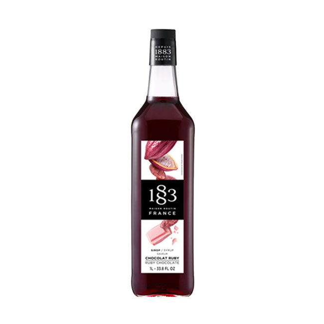 1883 Ruby Chocolate Syrup cs 6/1 ltr