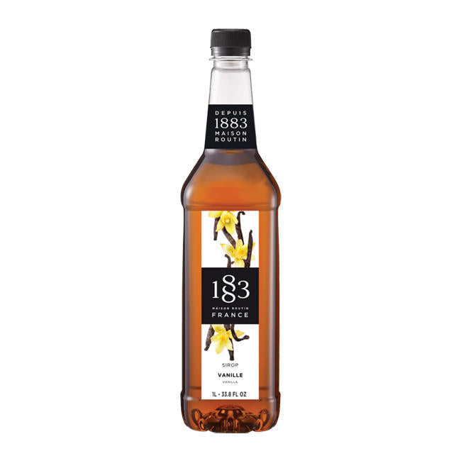 1883 Vanilla Syrup PET cs 6/1 ltr