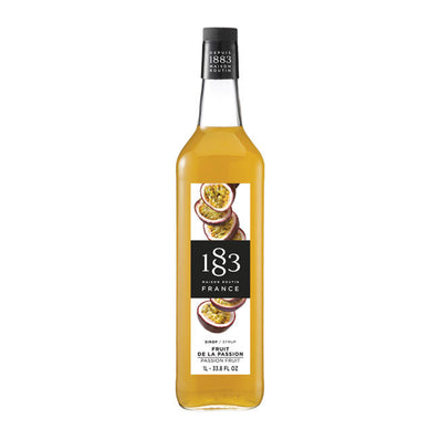 1883 Passion Fruit Syrup cs 6/1 ltr