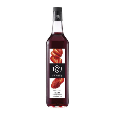 1883 Strawberry Syrup cs 6/1 ltr