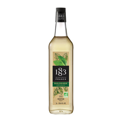 1883 Green Mint Organic Syrup cs 6/1 ltr