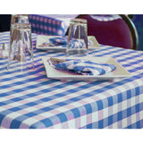 Table Cloth 120"x120" Fabric 6 oz. 100% Polyester Filament Milliken USA "Visa Check"