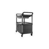 Xtra™ Instrument Cart With Lockable Doors And Sliding Drawer
