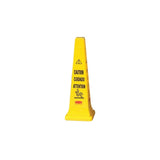 Multilingual "Caution" Floor Cone, 36"
