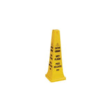 Caution Wet Floor" Safety Cone
