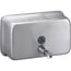 BRADLEY Tank Style Soap Dispenser 1200 ml Capacity Horizontal Style 1/Pack