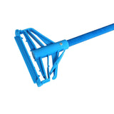Quick Release Fiberglass Mop Handle - 54"L Fiberglass Handle color:Blue