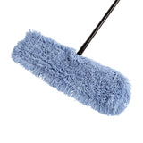 Pro-Stat® Blue Tie-On Dust Mop Head - 36"L X 5"W color:Blue