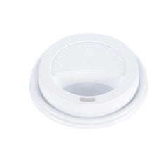 Plastic Lid White for 8oz Paper Cup 