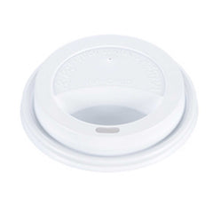 Plastic Lid White for 10 to 24oz Paper Cup 