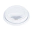 PP Plastic Lid (White) for 90mm / 10 to 24oz Paper Cup (Recyclable) 1000 unit/Pack