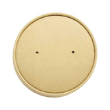 Kraft Paper Dome Lid for 16, 20, 26, 32oz Round Deli Kraft Paper Container (150mm)