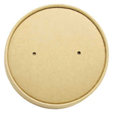 Kraft Paper Dome Lid for 32oz & 40oz Round Deli Kraft Paper Container (184mm)