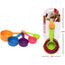 Gourmet Measuring Spoon 5pcs set Multi-color 24/Pack