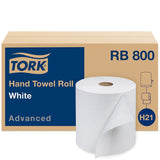 TorkÃ‚Â® Advanced Hand Towel Roll, White