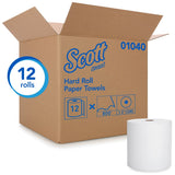 Scott® Essential Universal Hard Roll Towel, 1-Ply