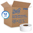 ScottÂ® Essential Jumbo Roll Toilet Paper 100% Recycled Fiber, 2-Ply, White, 1000', 12 Rolls/Case