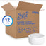 ScottÂ® Essentialâ„¢ Coreless Jumbo Roll Toilet Paper, White, 1150', 12 Rolls/Case