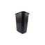 Rubbermaid® Waste Basket, 41 QT, Black, 1/Pack