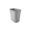 Rubbermaid Wastebasket Small 13 Qt Gray 1/Pack