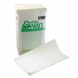White Swan® Singlefold Towel, 1-Ply, White