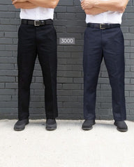 Formal Pants Poly/Cotton Button Closures Multi-Color Size XS-XL