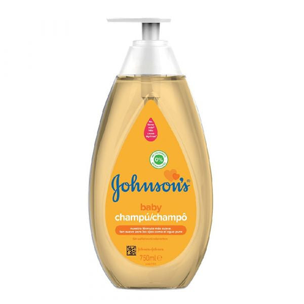 JOHNSONS Baby Shampoo 750ML Pump Original 6/Pack HospitalityEmporium