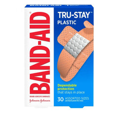 JOHNSON & JOHNSON Band-Aid Plastic 30CT Asstd Size Comfort Flex