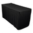 Table Skirts Basic Poly Pleated 14 ft.length std. height for 6/ 8ft tables color: Black 2/ Pack