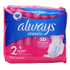 ALWAYS Maxi 9CT Classic Wings