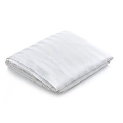 T-260 Luxury Percale Cotton-Poly Duvet Covers FLAP QUEEN 88"x88" color: White 1cm striped