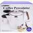 Coffee Percolator in Gift Box 9 Cup Packing 6's/Box