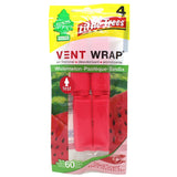LITTLE TREES Vent Wrap Air Freshener 4 Count Watermelon