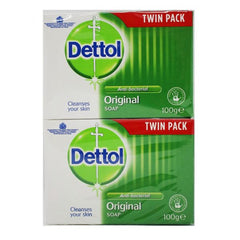 DETTOL Bar Soap 2 Pack X 100G Original