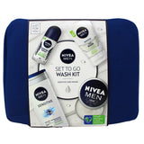 NIVEA Gift Set 5Pc Men To Go Wash Kit